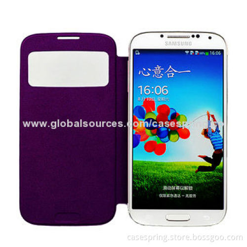 Leather Case for Samsung Galaxy s4 Original Leather Case for Samsung Smartphone